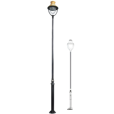 LI-8241-5450 Decorative Outdoor Pole Light